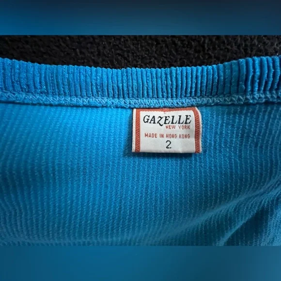 Gazelle New York Men’s Vintage Bikini Speedo Swimsuit Low Rise Drawstring
